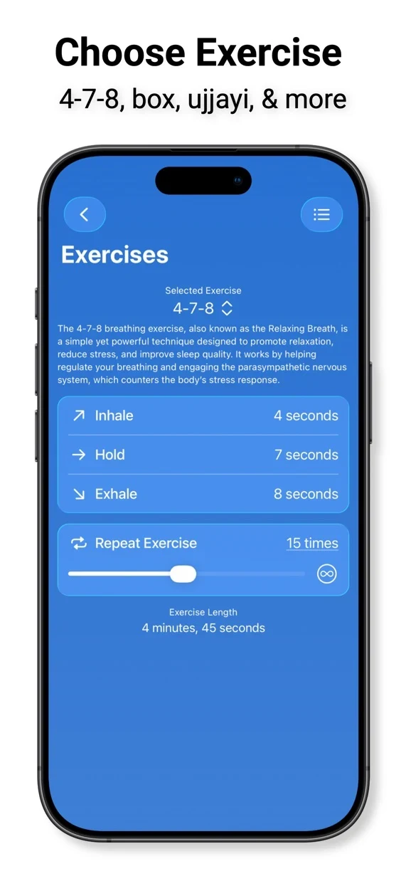 iBreathe App Store screenshot 2