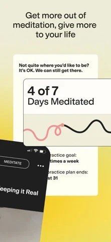 Happier Meditation App Store screenshot 3