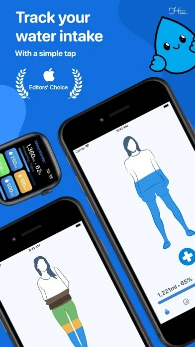 WaterMinder App Store screenshot 1