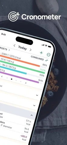 Cronometer App Store screenshot 2