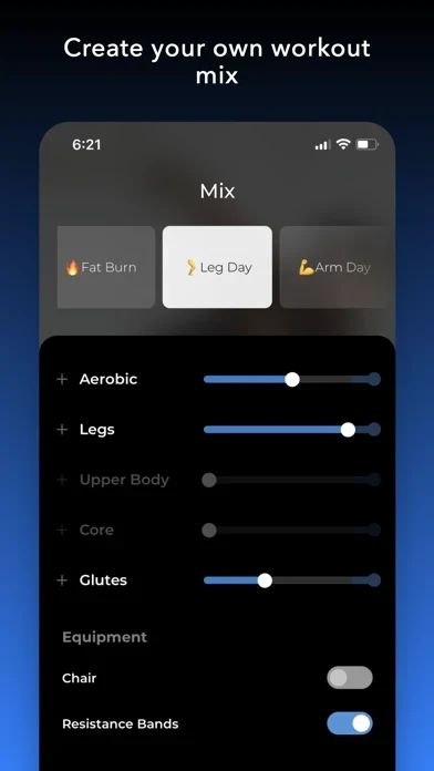 HIIT Down Dog App Store screenshot 3; select to inspect full size