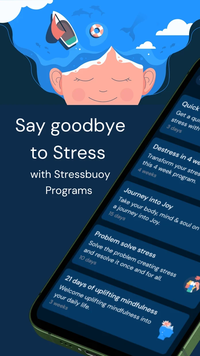 Stressbuoy App Store screenshot 1