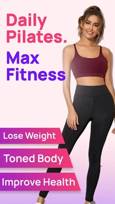 5 Minute Pilates App Store screenshot 1; select to inspect full size