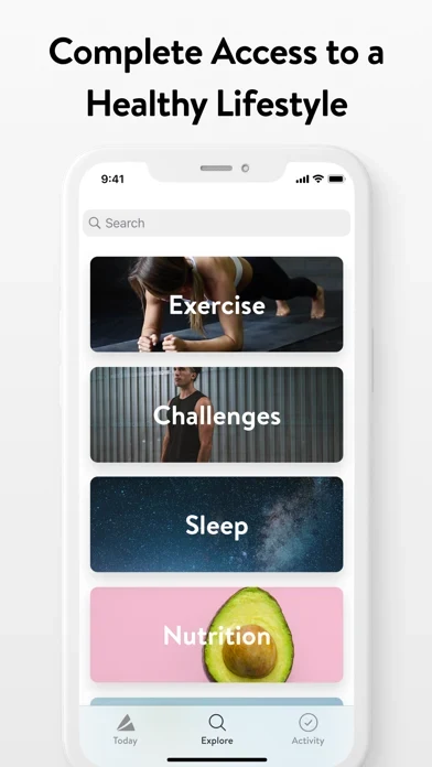 Asana Rebel App Store screenshot 4; select to inspect full size