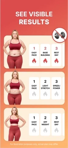 WalkFit App Store screenshot 2; select to inspect full size