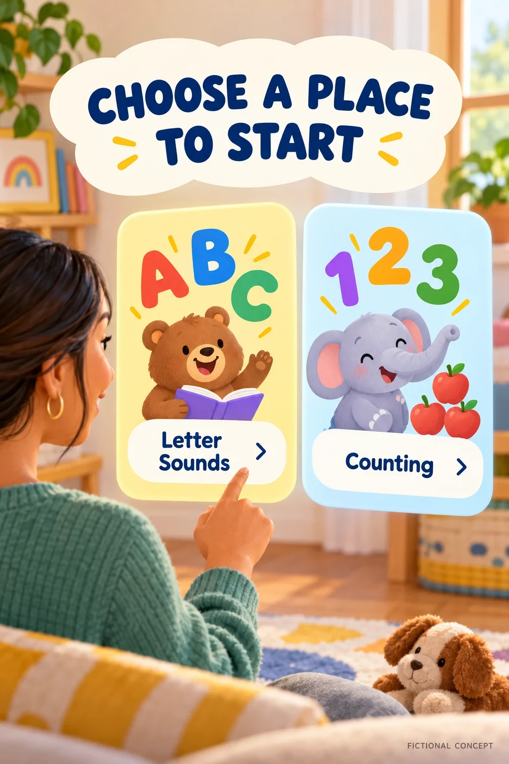 Fictional activity selection concept