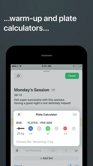 Strong App Store screenshot 3; select to inspect full size