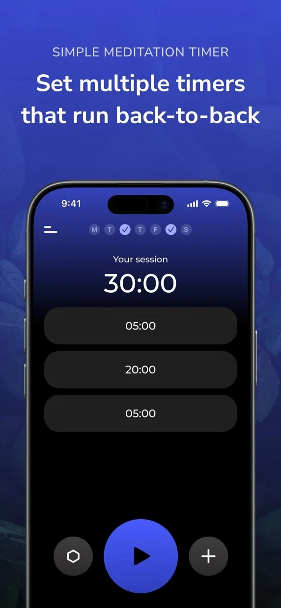 Mindful Timer App Store screenshot 1