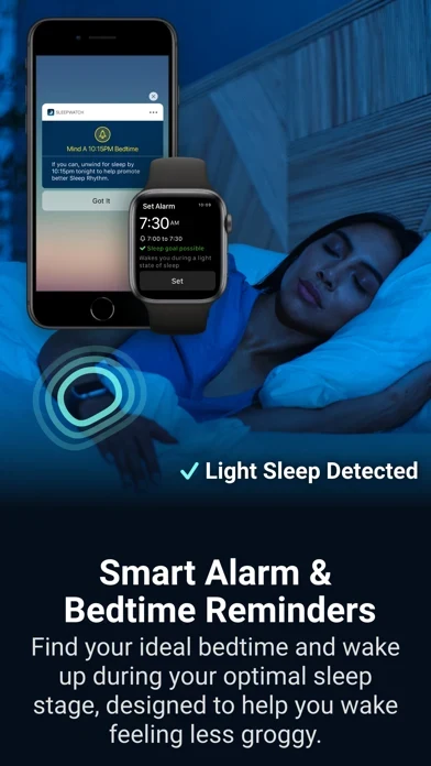 SleepWatch App Store screenshot 4