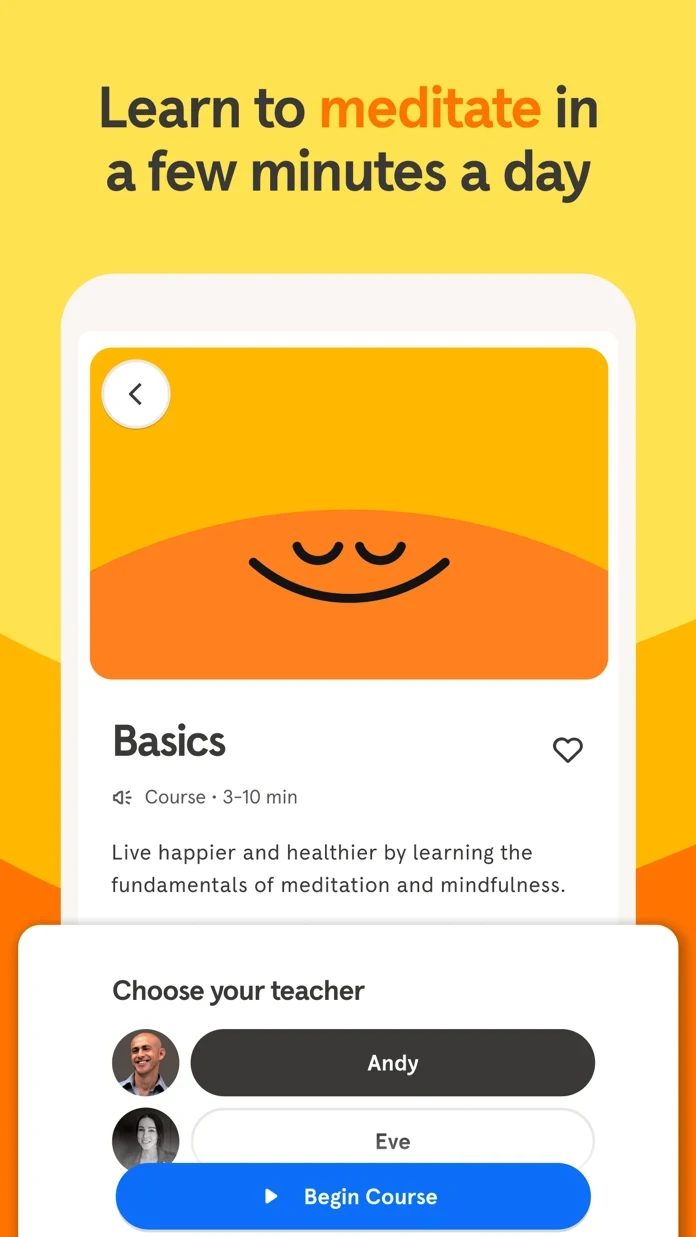 Headspace App Store screenshot 4