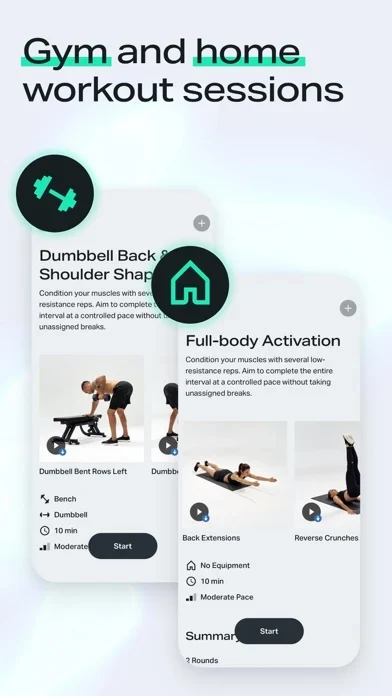 Freeletics App Store screenshot 4; select to inspect full size