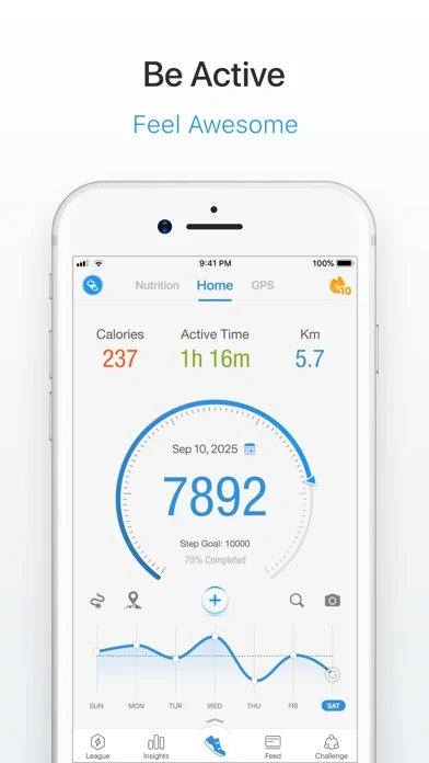 Pacer App Store screenshot 1