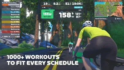 Zwift App Store screenshot 4; select to inspect full size