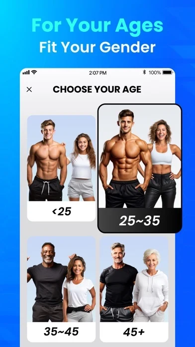 Home Workout App Store screenshot 4; select to inspect full size