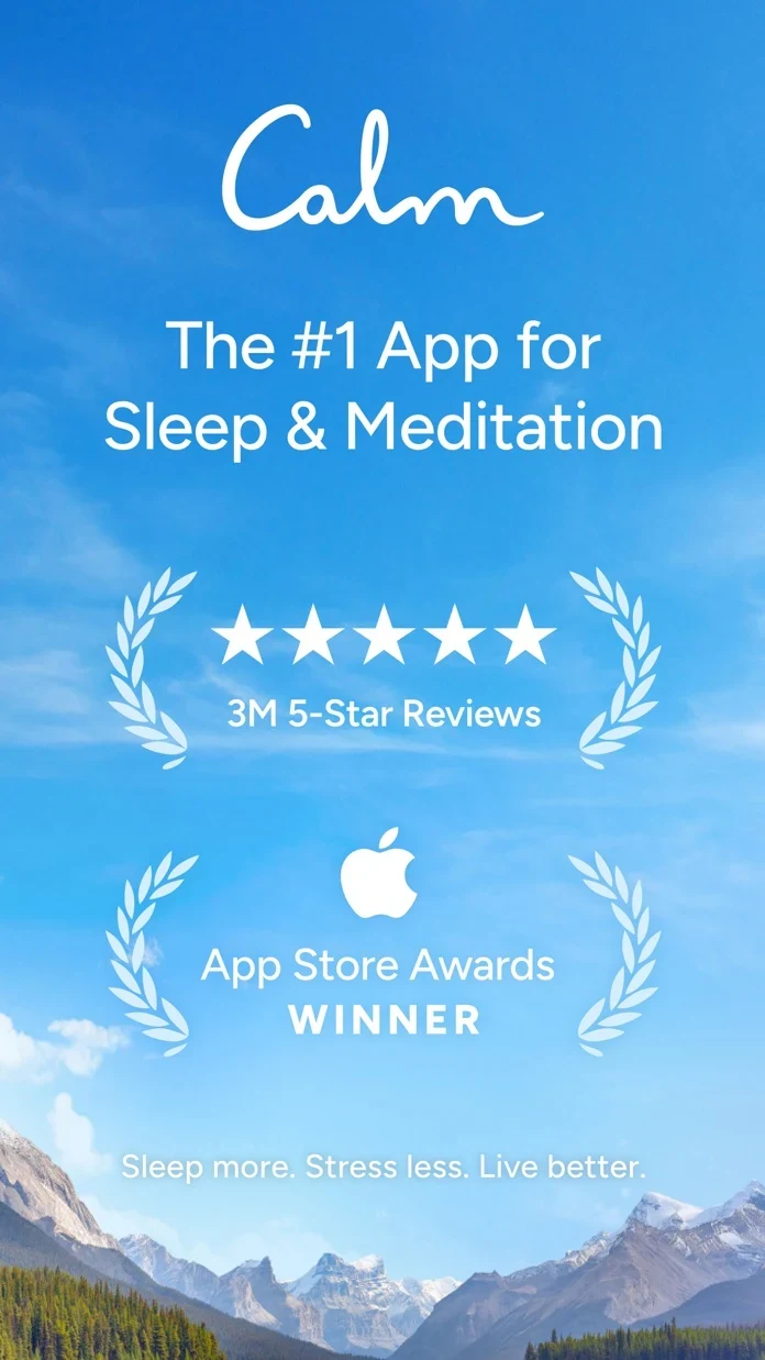 Calm App Store screenshot 1