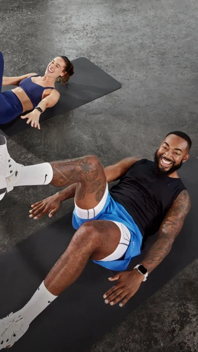 Nike Training Club App Store screenshot 2; select to inspect full size