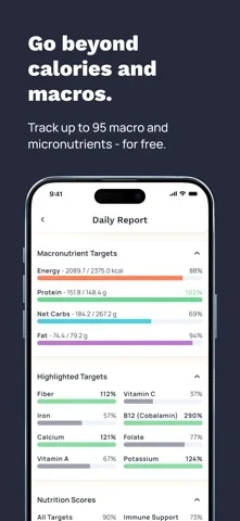 Cronometer App Store screenshot 3