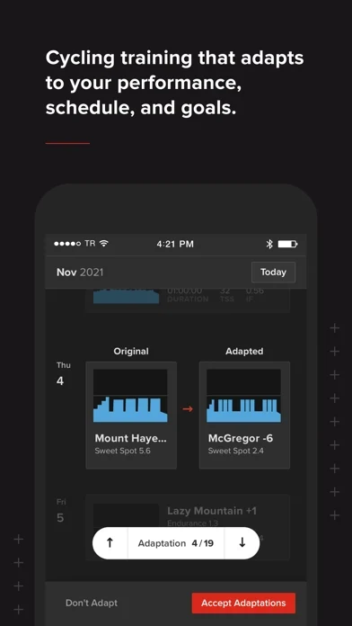 TrainerRoad App Store screenshot 3; select to inspect full size
