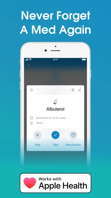 Medisafe App Store screenshot 1