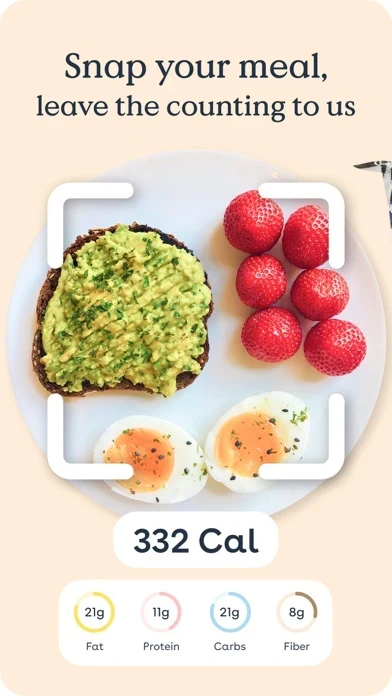 Foodvisor App Store screenshot 3