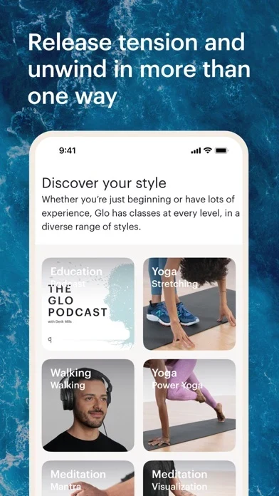 Glo App Store screenshot 4; select to inspect full size