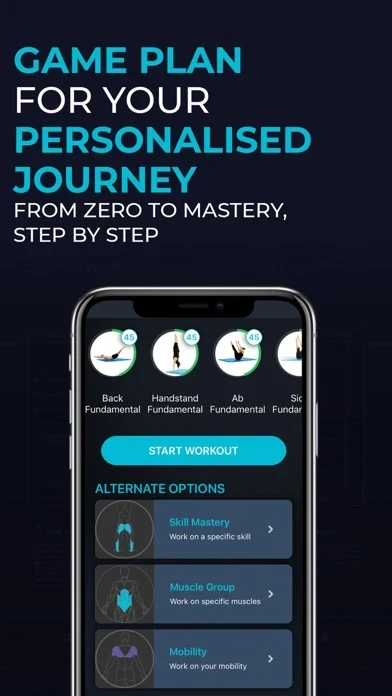 Movement Athlete App Store screenshot 4; select to inspect full size