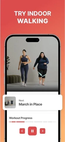 WalkFit App Store screenshot 4; select to inspect full size