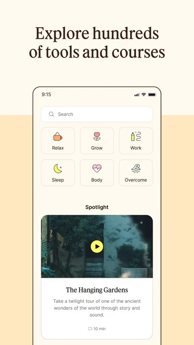 Unmind App Store screenshot 4