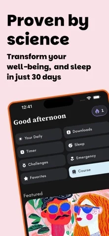 Medito App Store screenshot 2