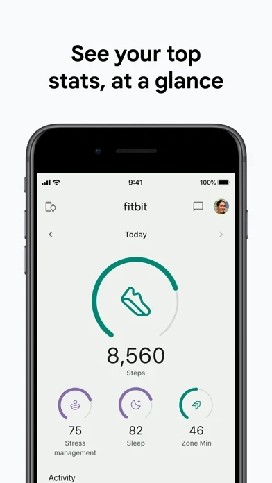 Google Health (Fitbit) App Store screenshot 1