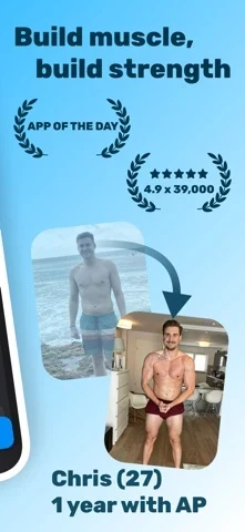 Alpha Progression App Store screenshot 2; select to inspect full size