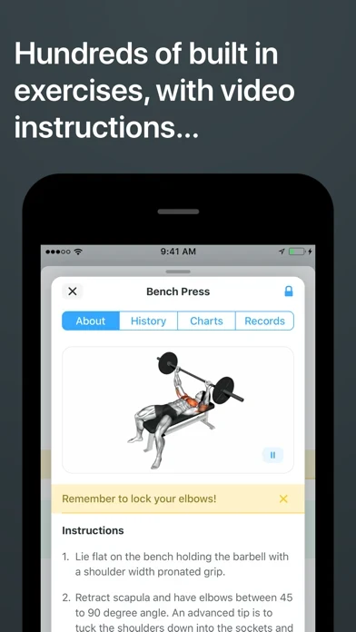 Strong App Store screenshot 2; select to inspect full size