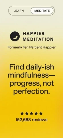 Happier Meditation App Store screenshot 1