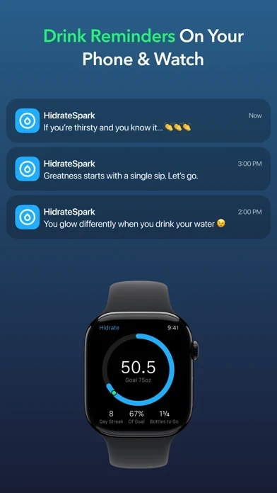 HidrateSpark App Store screenshot 2
