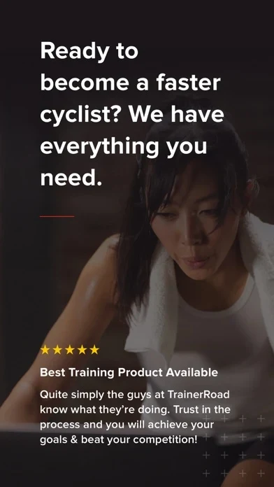 TrainerRoad App Store screenshot 1; select to inspect full size