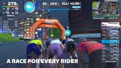 Zwift App Store screenshot 2; select to inspect full size