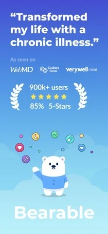 Bearable App Store screenshot 1