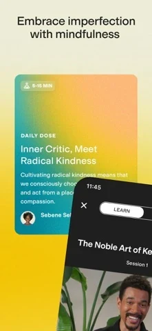 Happier Meditation App Store screenshot 2