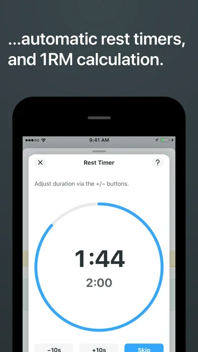 Strong App Store screenshot 4; select to inspect full size