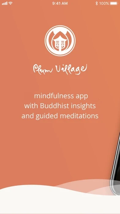 Plum Village App Store screenshot 1