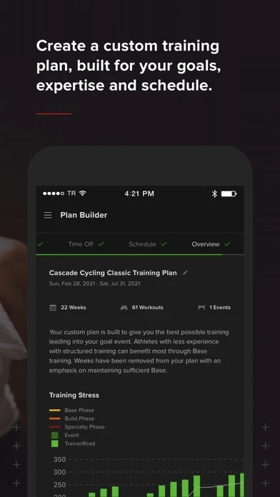 TrainerRoad App Store screenshot 2; select to inspect full size