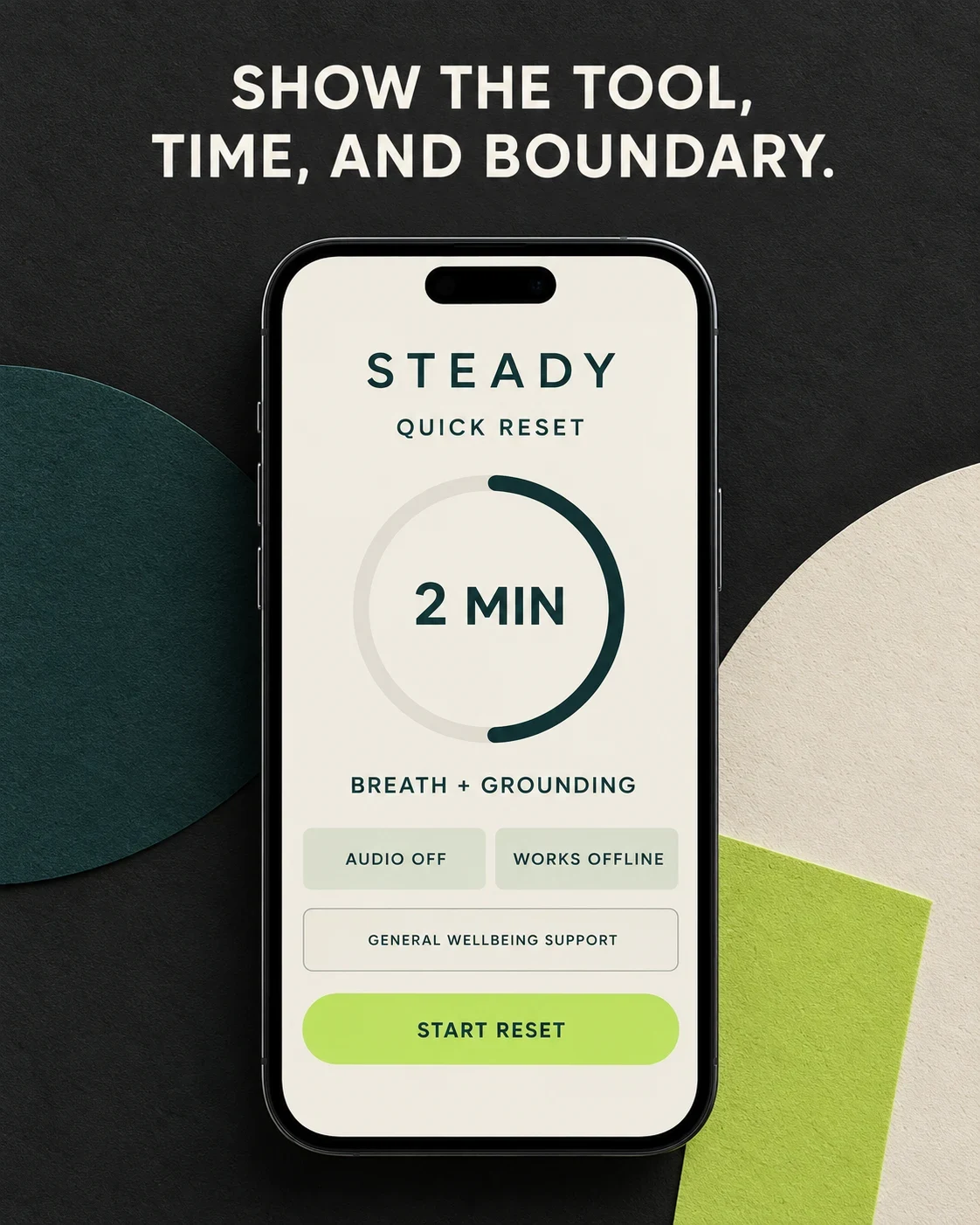 Fictional Steady quick-reset detail concept