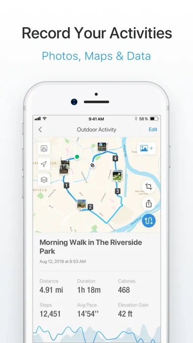 Pacer App Store screenshot 2