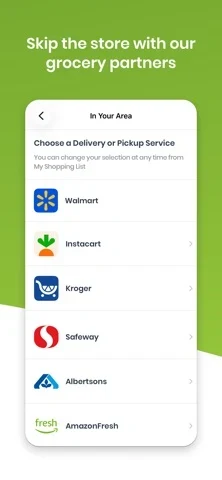 eMeals App Store screenshot 3