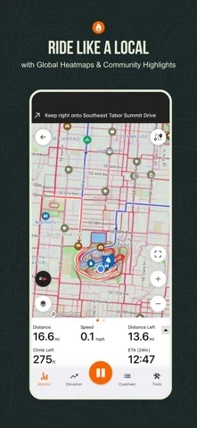 Ride with GPS App Store screenshot 4; select to inspect full size