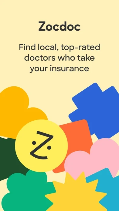 Zocdoc App Store screenshot 1