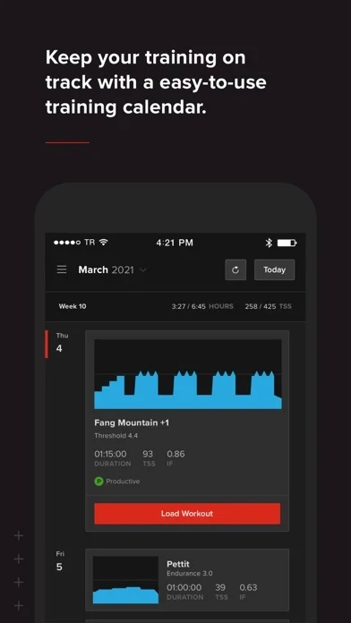 TrainerRoad App Store screenshot 4; select to inspect full size