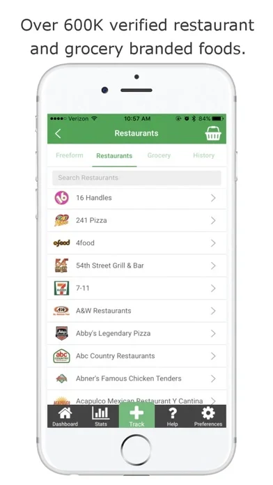 Nutritionix Track App Store screenshot 3