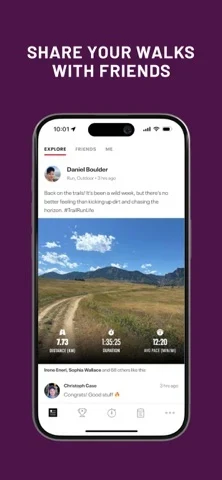 Map My Walk App Store screenshot 4; select to inspect full size