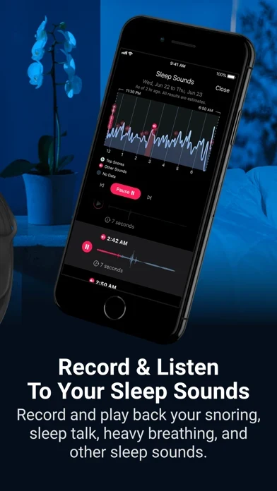 SleepWatch App Store screenshot 3